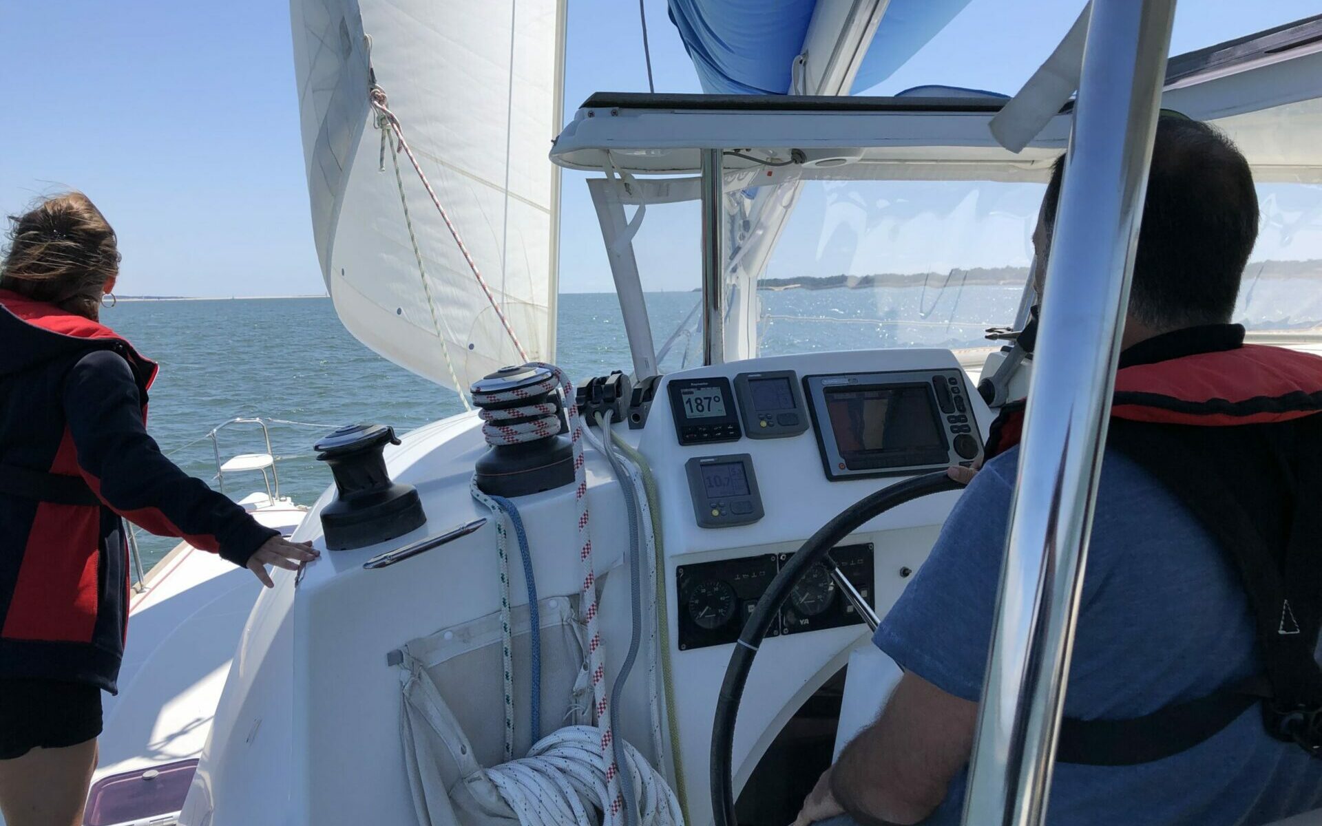stage catamaran bassin d'arcachon